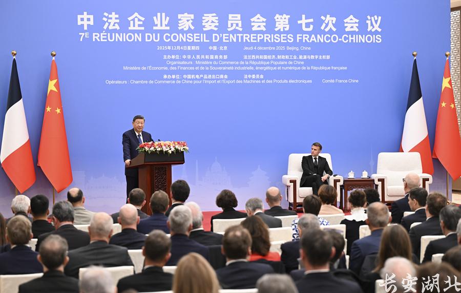 习近平出席中法企业家委员会第七次会议闭幕式并致辞1.jpg